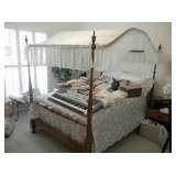 Ethan Allen full size canopy bed
