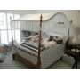 Ethan Allen full size canopy bed