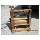 Vintage Wooden Wringer