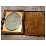 Civil War Era pocket mirrored photo
