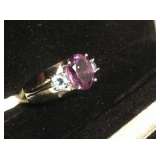 Sterling Amethyst Ring