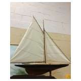 Sailboat - Approx 2. 1/2 ft wide