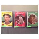 1959 Topps Badeball Cards - 1 money