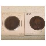 1806 & 1895 British Coins