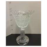 Cut Glass Footed Compote