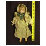 German Bisque Doll - 12 inches