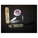 Elvis Presley, John Lenon Collector Knives