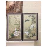 Handpainted Asian Silk Panels