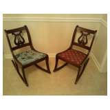 Duncan Phyfe Lyre Back Rockers