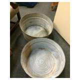 Metal Washtubs