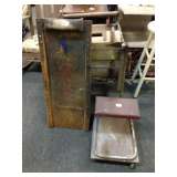 Mechanic creeper and stool