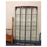 Bowed Window Frame - approx 7ft X 4 ft