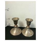 Sterling Candle Sticks