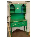 Painted Primitive Hutch