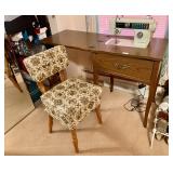 Vintage Sewing Cabinet and Chair