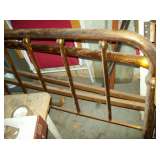Brass bed