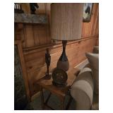 End Table and Lamp