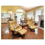 Matching Pair Of Stressless Chairs