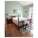 Hitchcock Bedroom Suite With TemperPedic Queen Mattress