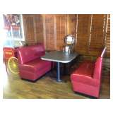 red booth