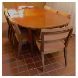Dining table with chairs