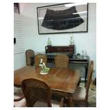 Beautiful furniture, rug, art and collectables