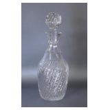 Crystal liquor decanter.