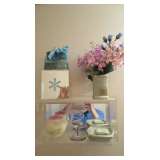 Plexi bathroom shelf
