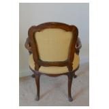 Antique Louise 15th slipper chair.