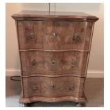 Italian Antique Walnut Dresser with pull-out kneeler