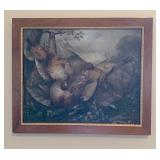 19th C. Flemish, oil painting.