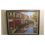 Venetian canal, oil