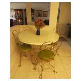 Ice Cream table,4 chairs