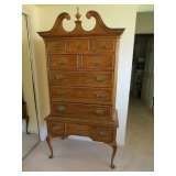 Chippendale style high boy