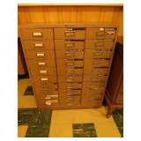 All Steel card cabinet