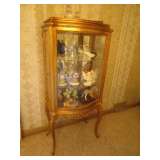 French style gilded curio