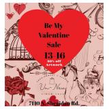 Be my Valentine Sale