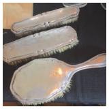 Sterling dresser set