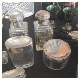 Sterling dresser set