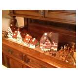 Wood carvings and light houses