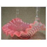 Fenton Cranberry Basket