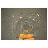 crystal footed center bowl