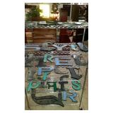 Tons of Art Deco Letters