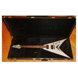 DEAN "V" GUITAR W/CASE
