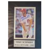 MIKE SCHMIDT SIGNED