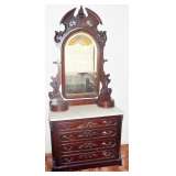 VICTORIAN MARBLE TOP DRESSER