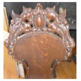 CARVED CHAIR