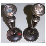 STERLING CANDLESTICKS