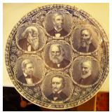 AMERICA POETS PLATE