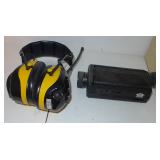 RADIO HEADPHONES - MOVIE CAMERA
